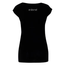 Load image into Gallery viewer, Women&#39;s Raglan Bamboo T-Shirt I Black