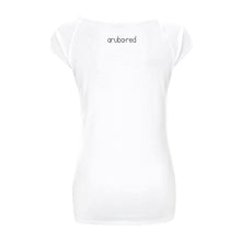 Load image into Gallery viewer, Women's Raglan Bamboo T-Shirt I White