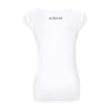 Load image into Gallery viewer, Women&#39;s Raglan Bamboo T-Shirt I White